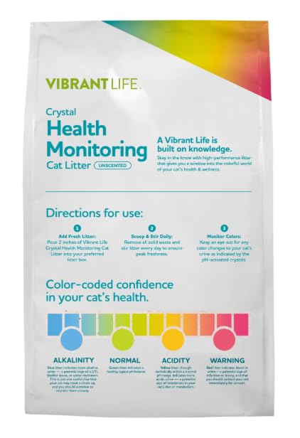 Unscented Color-Changing Cat Litter 8 Lb 2 Pack X670