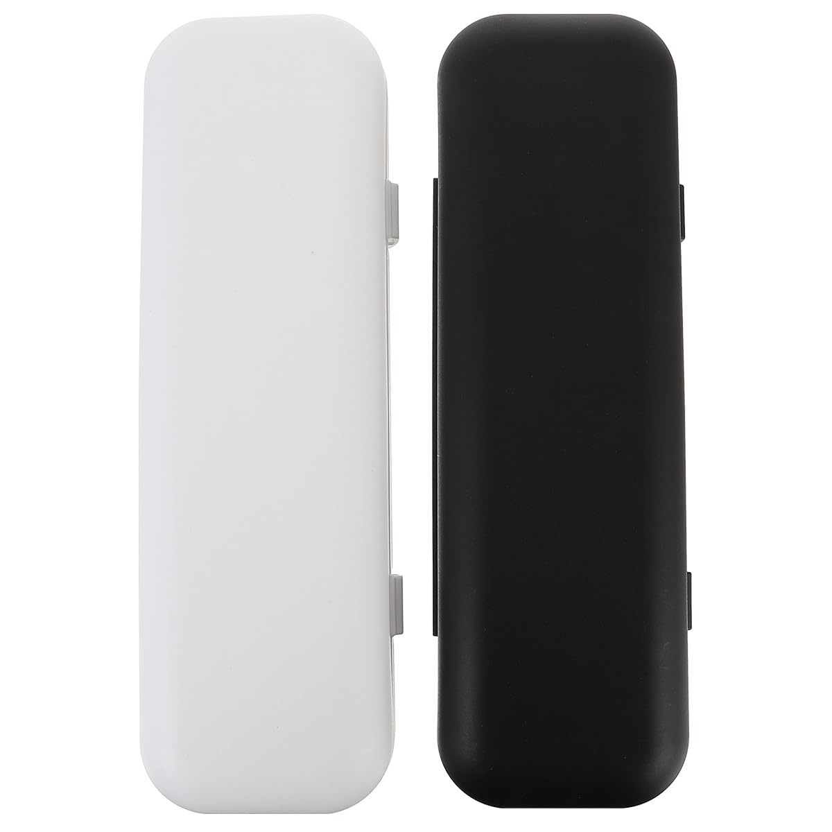 Electric Toothbrush Travel Case 2Pcs Set Black and White M6309