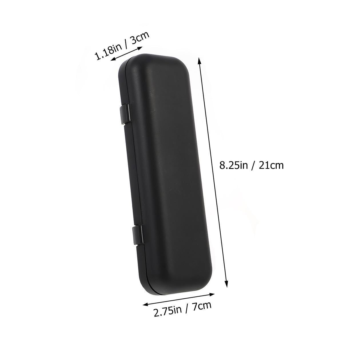 Electric Toothbrush Travel Case 2Pcs Set Black and White M6309