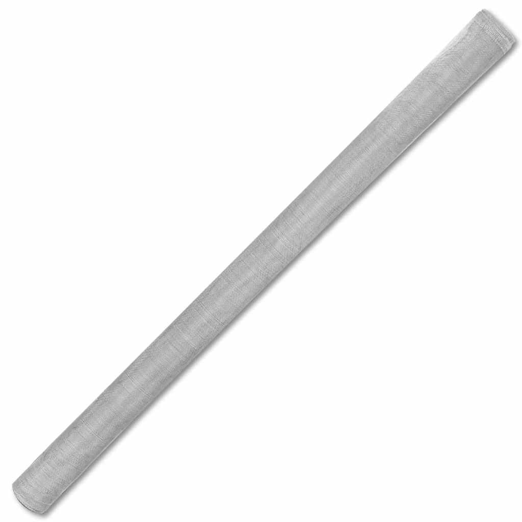 Aluminum Mesh Screen 39.4x196.9 Inch Silver Mesh Roll U739867