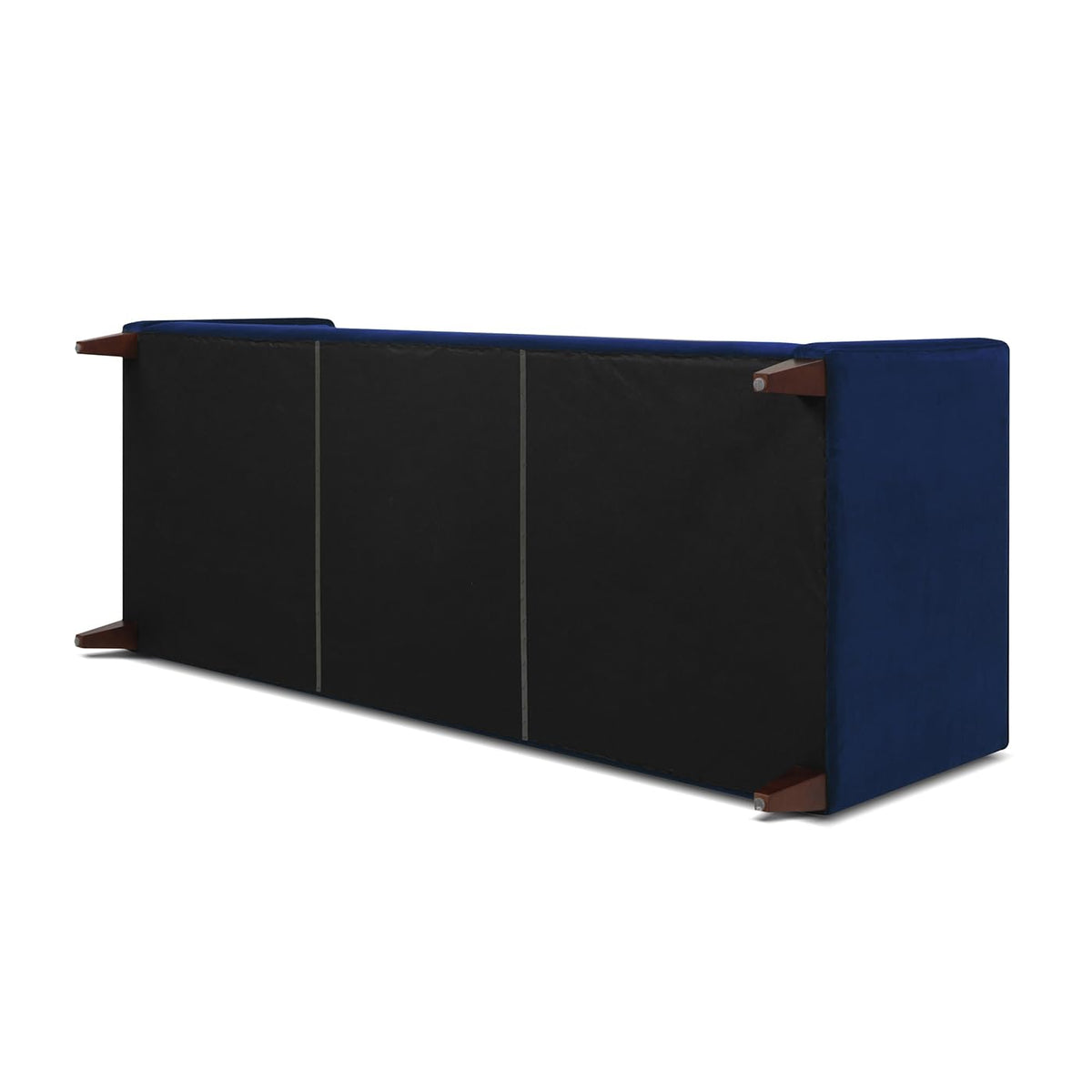 Navy Blue Velvet Tufted Sofa E6550