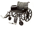 Folding Heavy Duty Bariatric Wheelchair with Elevating Legrest X38578