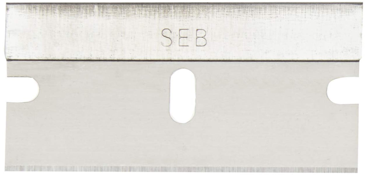 Single Edge Razor Blades, High Carbon Steel, 100-Pack K2998