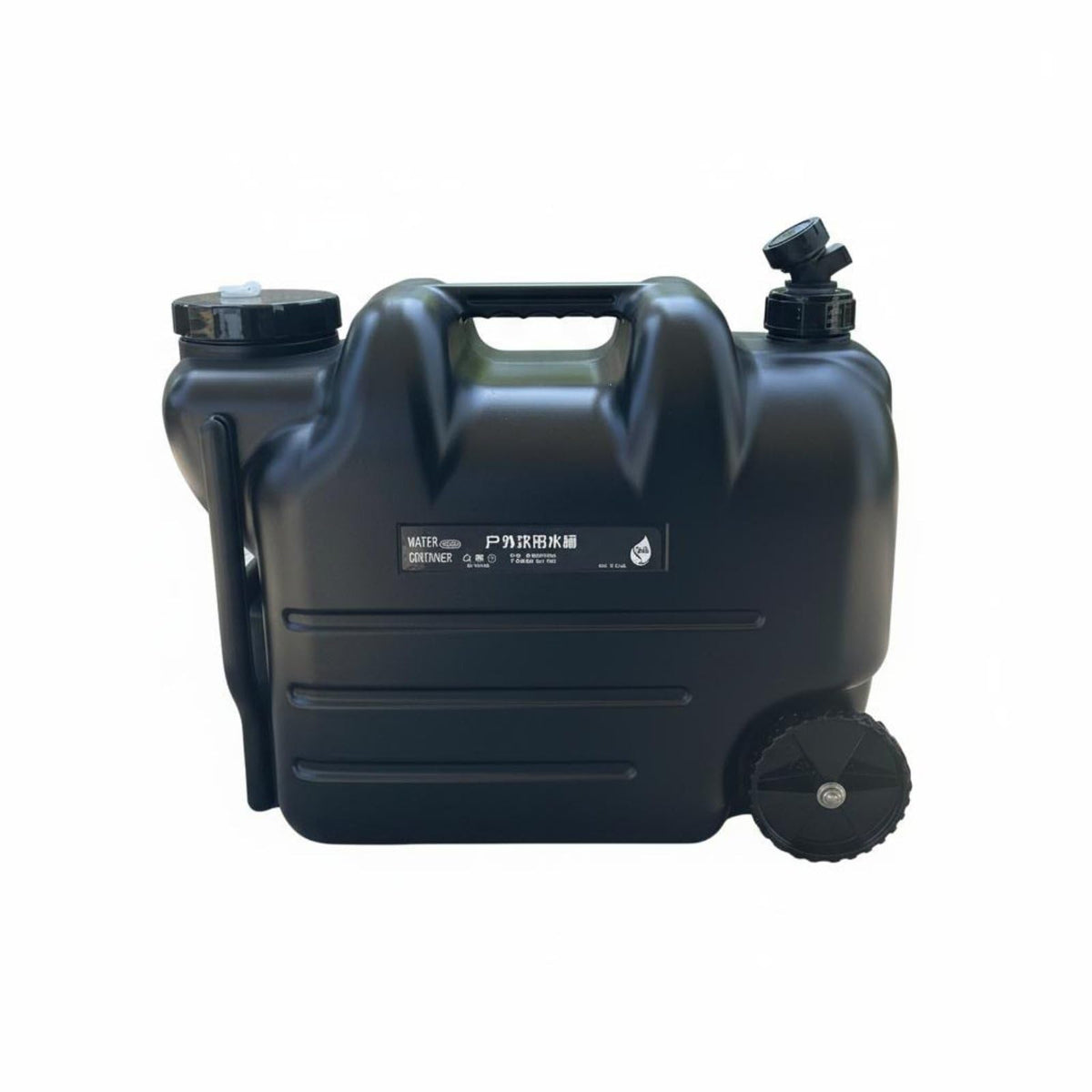 Portable Water Jug with Wheels and Built-In Tap M3655