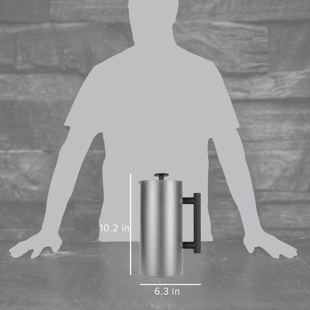 32oz Stainless Steel French Press U401