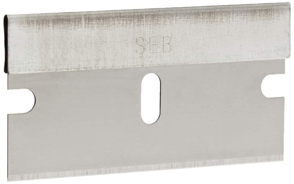 Single Edge Razor Blades, High Carbon Steel, 100-Pack K2998