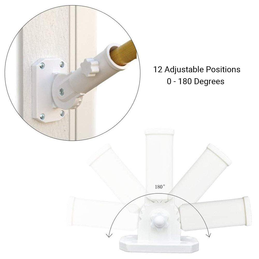 Adjustable Aluminum Flag Pole Bracket B4916