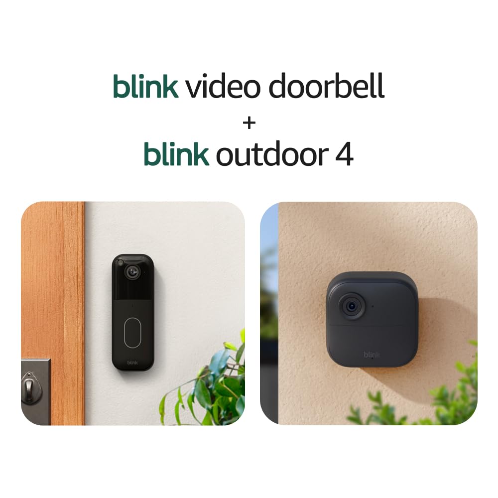 Wireless Smart Security Camera System with Video Doorbell O54741