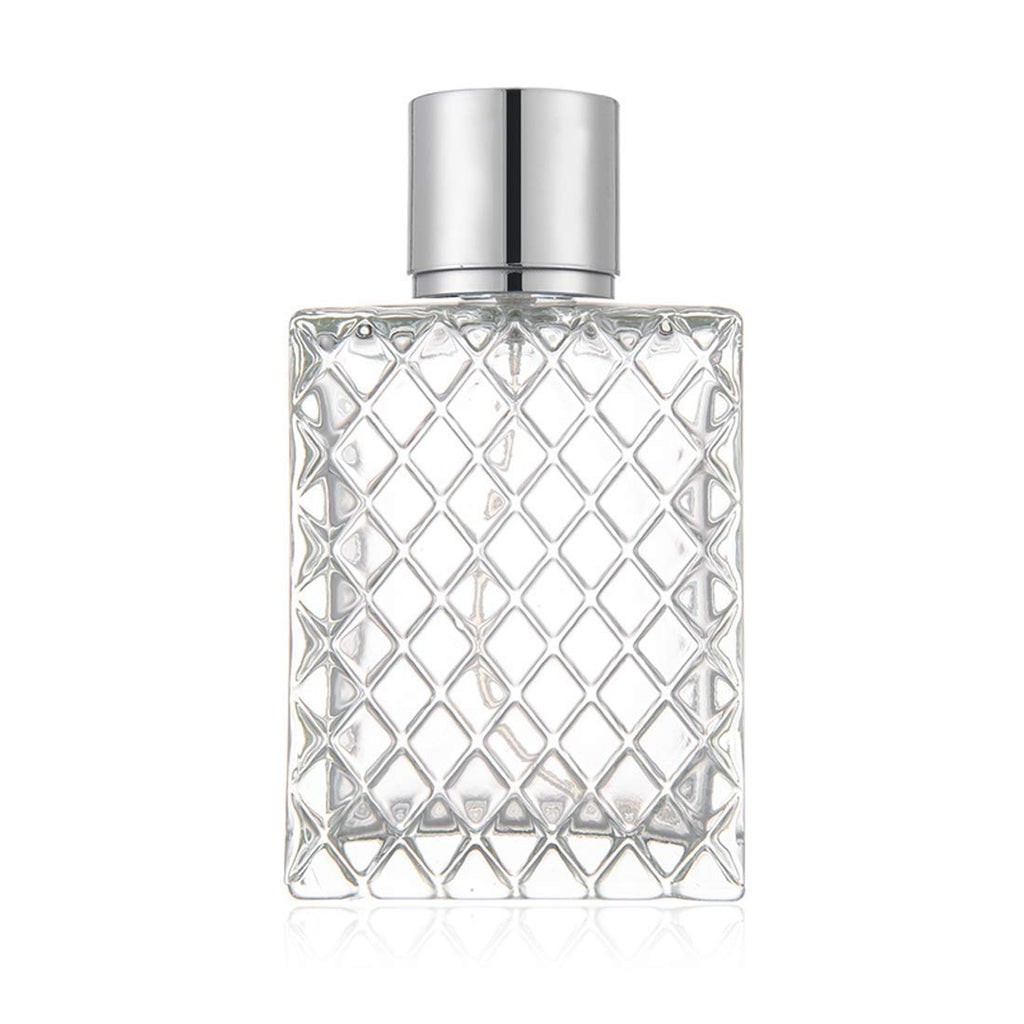 100ml 3.4 oz Refillable Fine Mist Spray Perfume Bottles Clear Glass C840