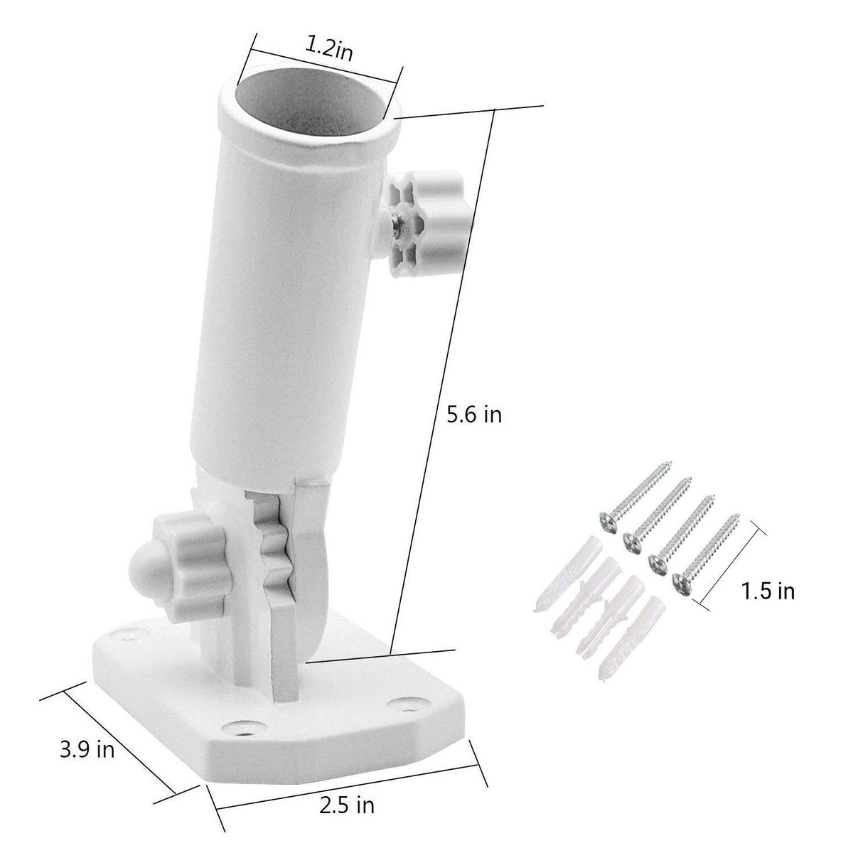 Adjustable Aluminum Flag Pole Bracket B4916