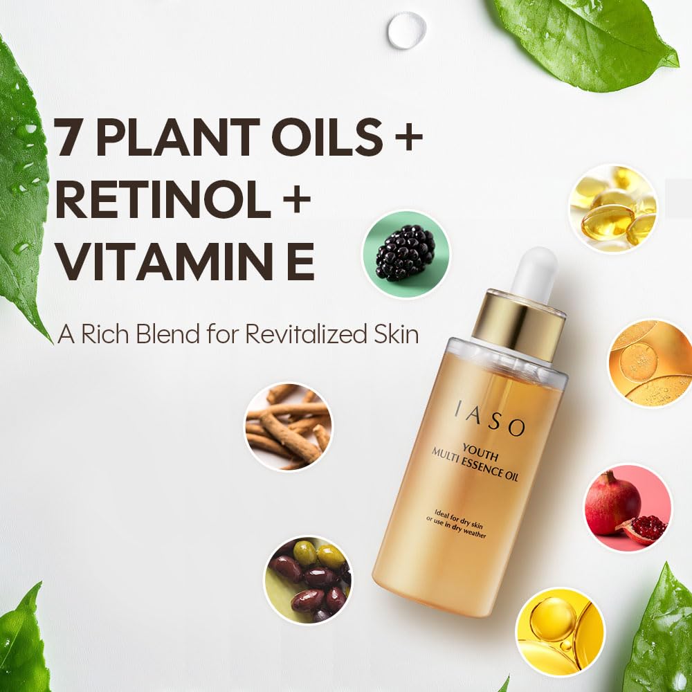 Face & Body Oil with Retinol, Jojoba, Rosehip & Squalane, 1 oz O643413