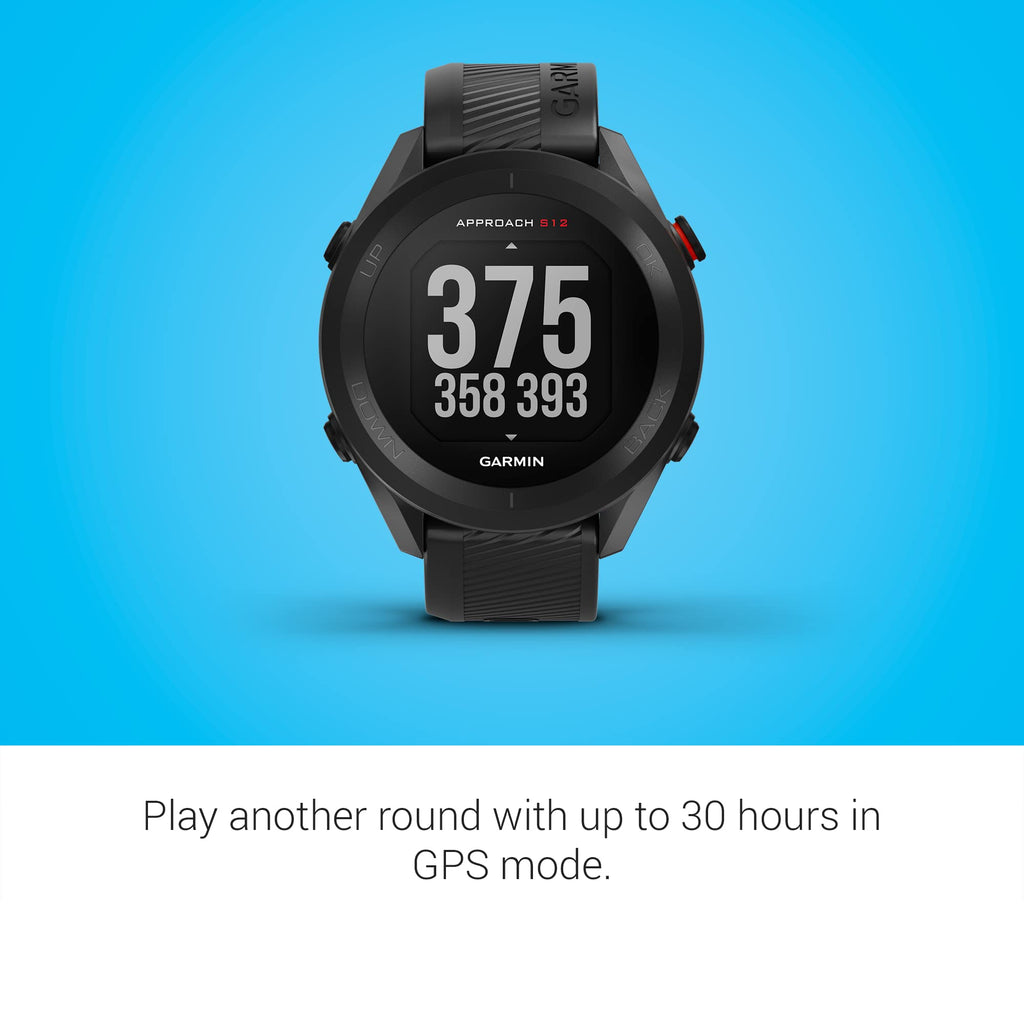 Black Golf Watch E5757