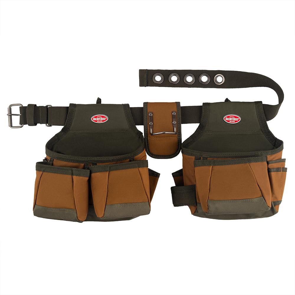 Brown Two Bag Tool Belt V912