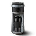 2-in-1 Capsule Coffee Maker, K-Cup & Grounds, Black Z511
