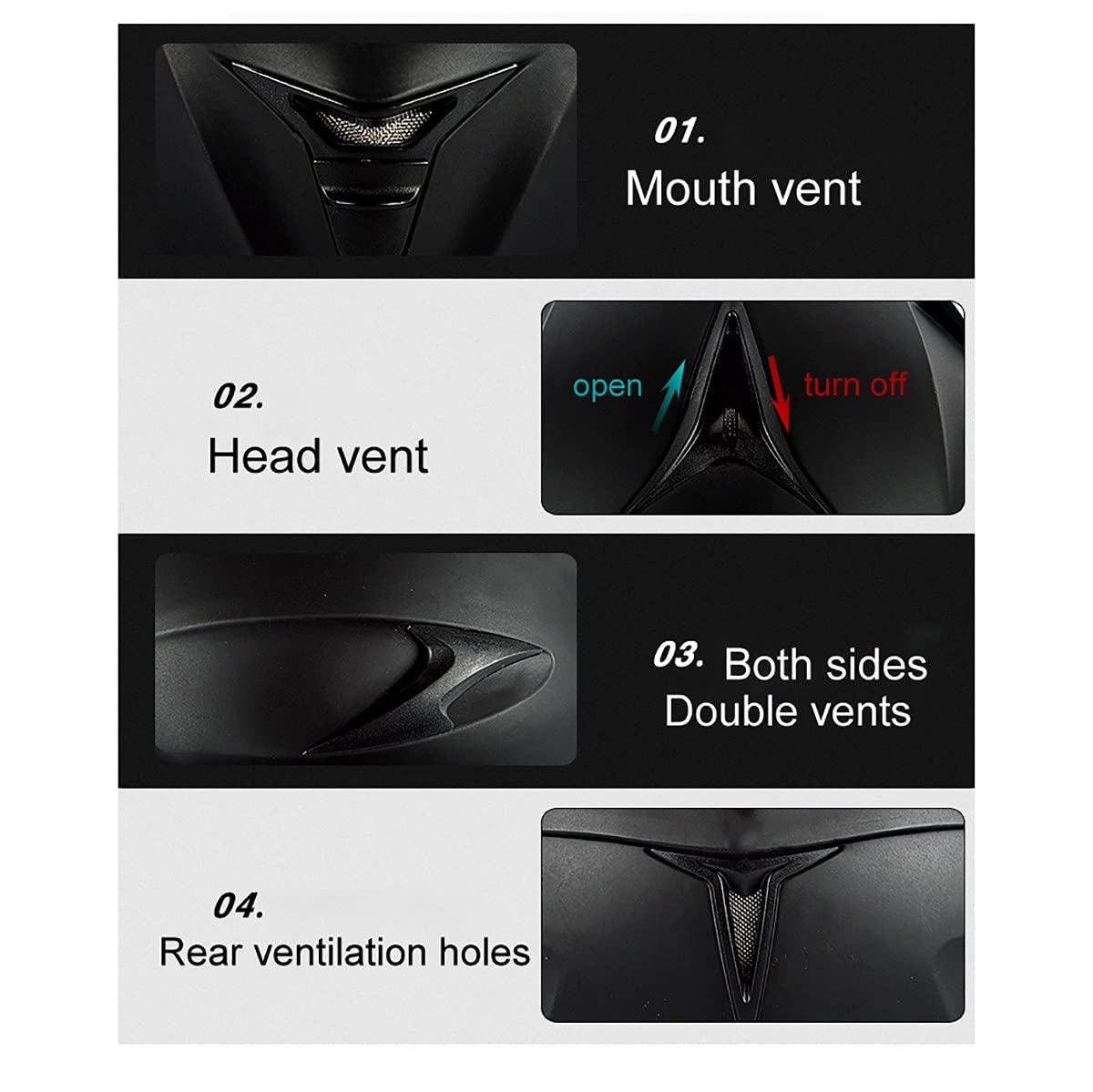 Bluetooth Modular Full Face Motorcycle Helmet DOT ECE A521593