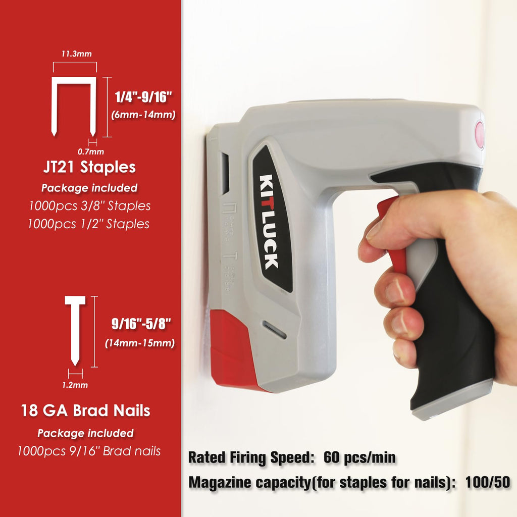 4V Cordless Electric Staple Gun R565857