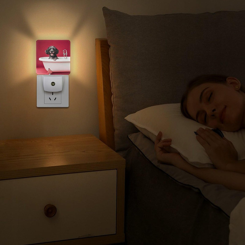 LED Night Lights Plug Into Wall with Dusk to Dawn Sensor W24174