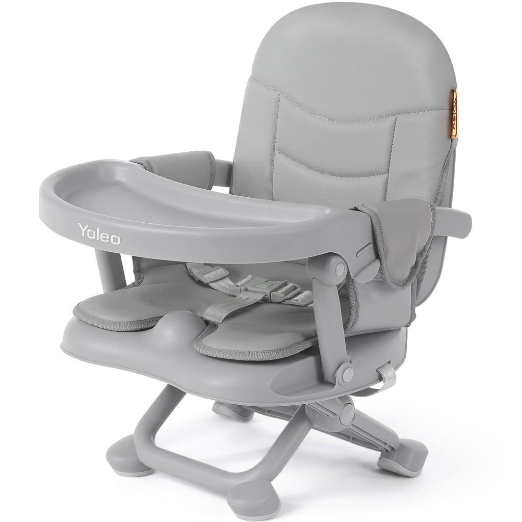 Foldable Baby High Chair Booster Seat with Removable Tray G118