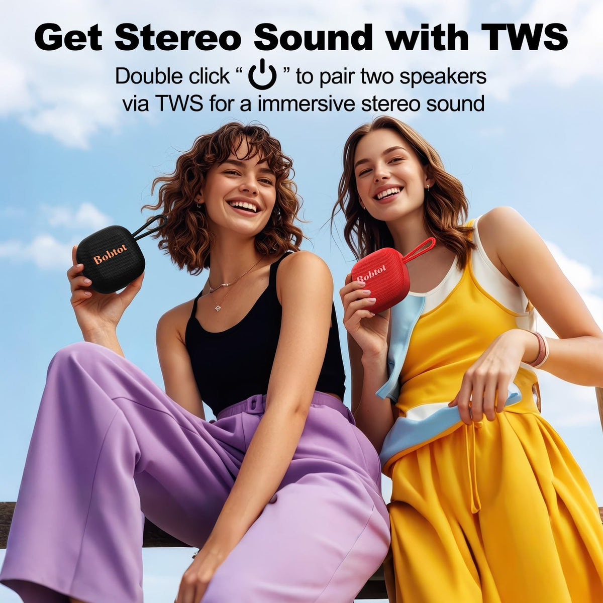 Portable Bluetooth Speaker IPX7 Black N60900