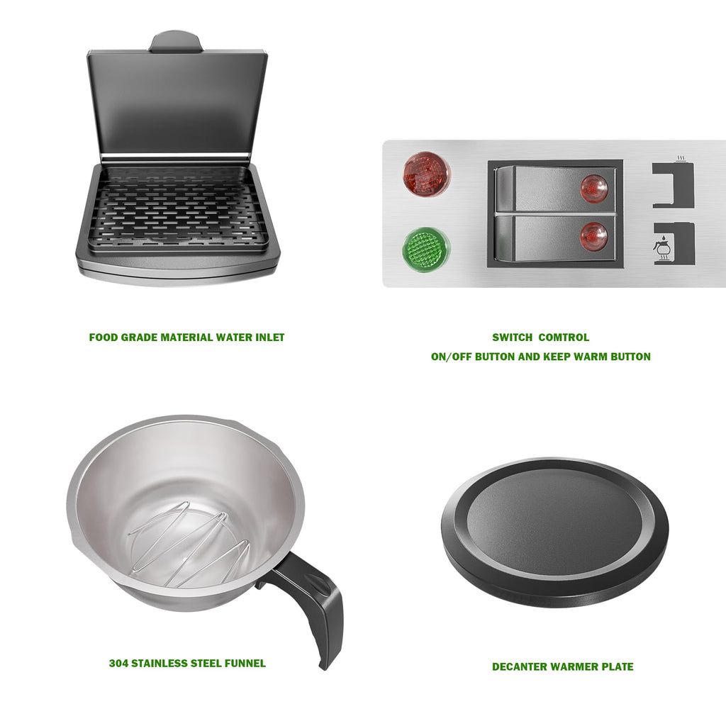 12-Cup Commercial Drip Coffee Maker E576