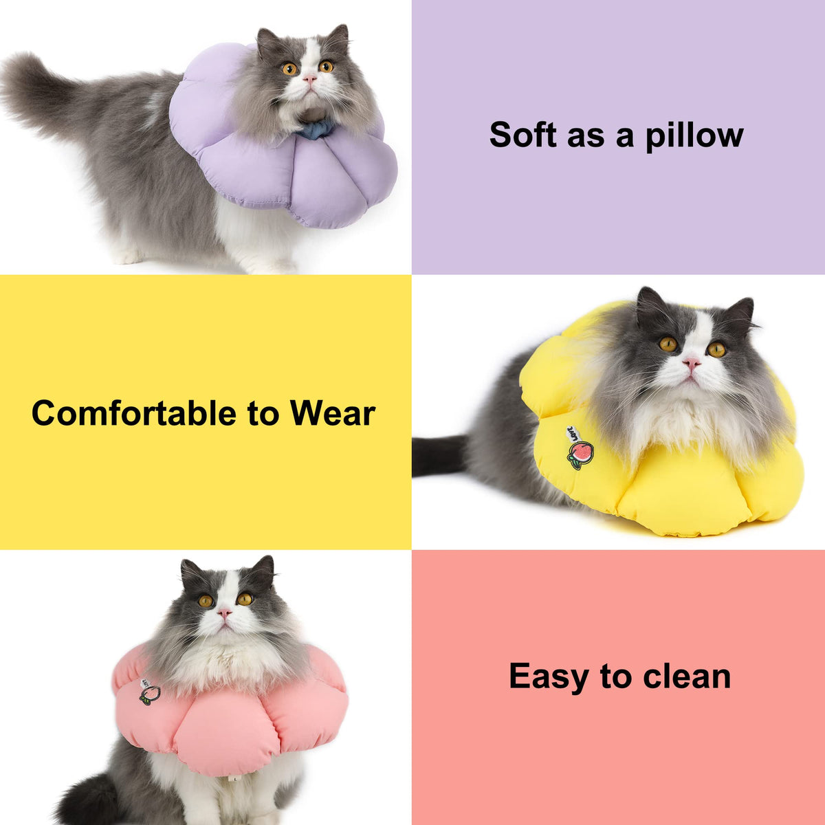 Waterproof Cat Recovery Cone Collar T6337