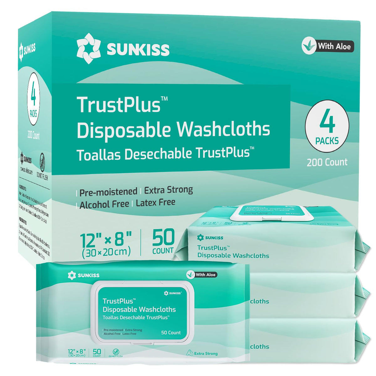 Adult Diapers XLarge 15 Count & Wet Wipes 200 Count E11002