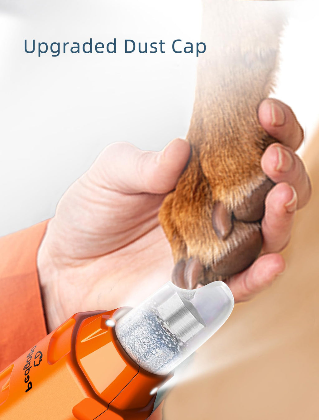 6-Speed Dog Nail Grinder with 2 LED Lights W557