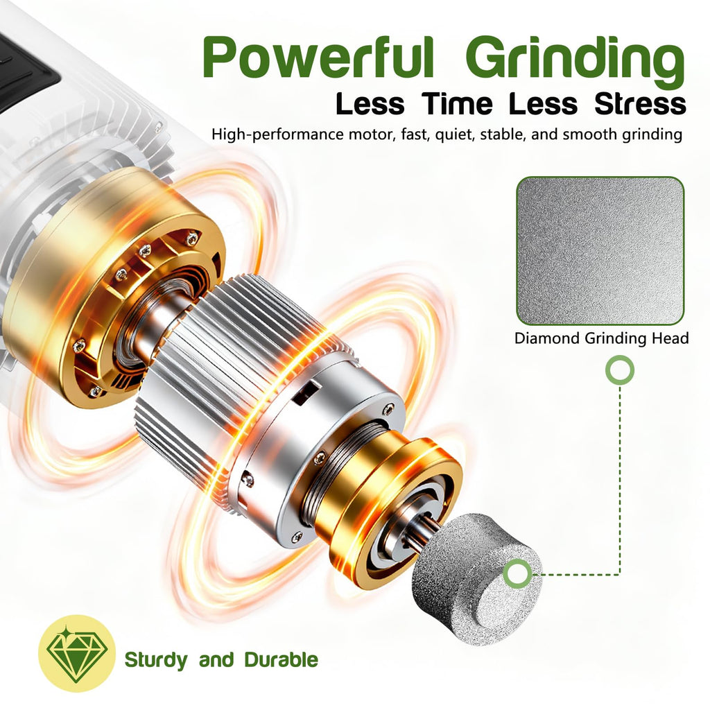 4-Speed Rechargeable Quiet Electric Dog Nail Grinder I41546
