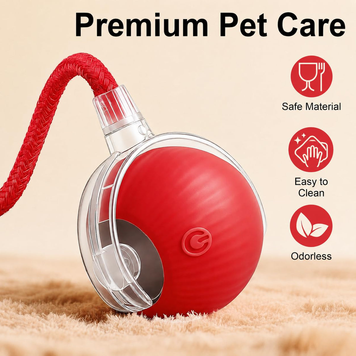 Automatic Rolling Electronic Cat Dog Toy B102