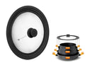 Universal Lid for Pots, Pans & Skillets 10"-11.5" Glass Lid I400