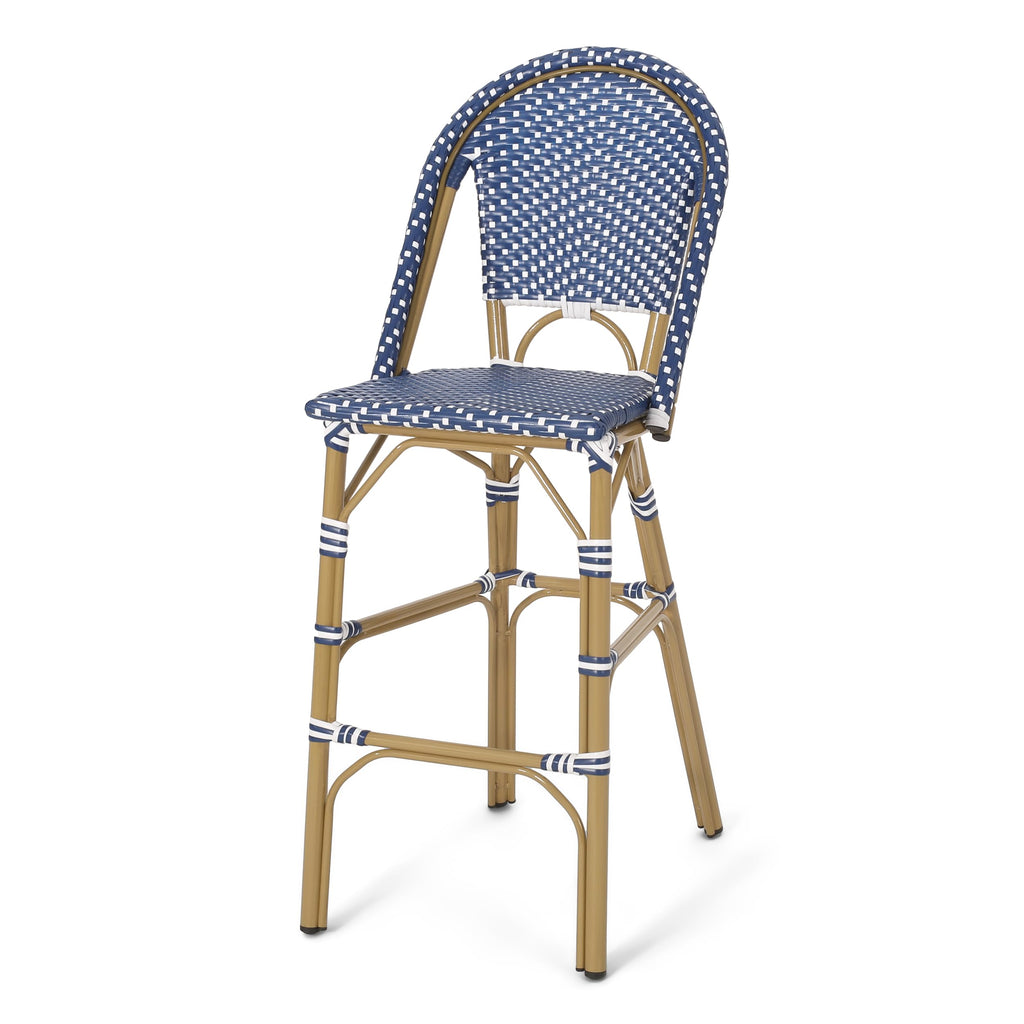 29.5" PE Rattan Bar Stool Set of 2 W323335