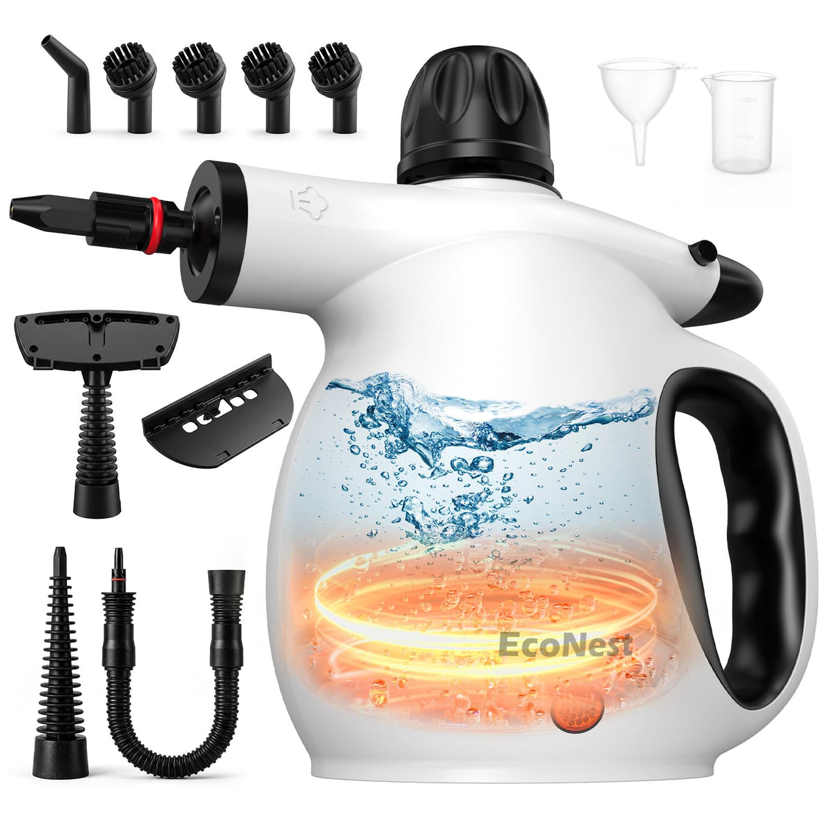 Handheld Steam Cleaner with 11PCS Accessories W241174