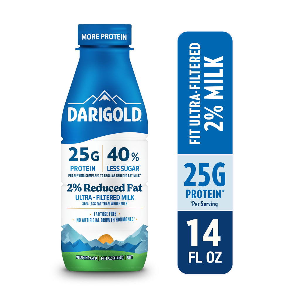2 Percent High Protein Low Fat Lactose Free Milk 14oz 12 Pack V11229