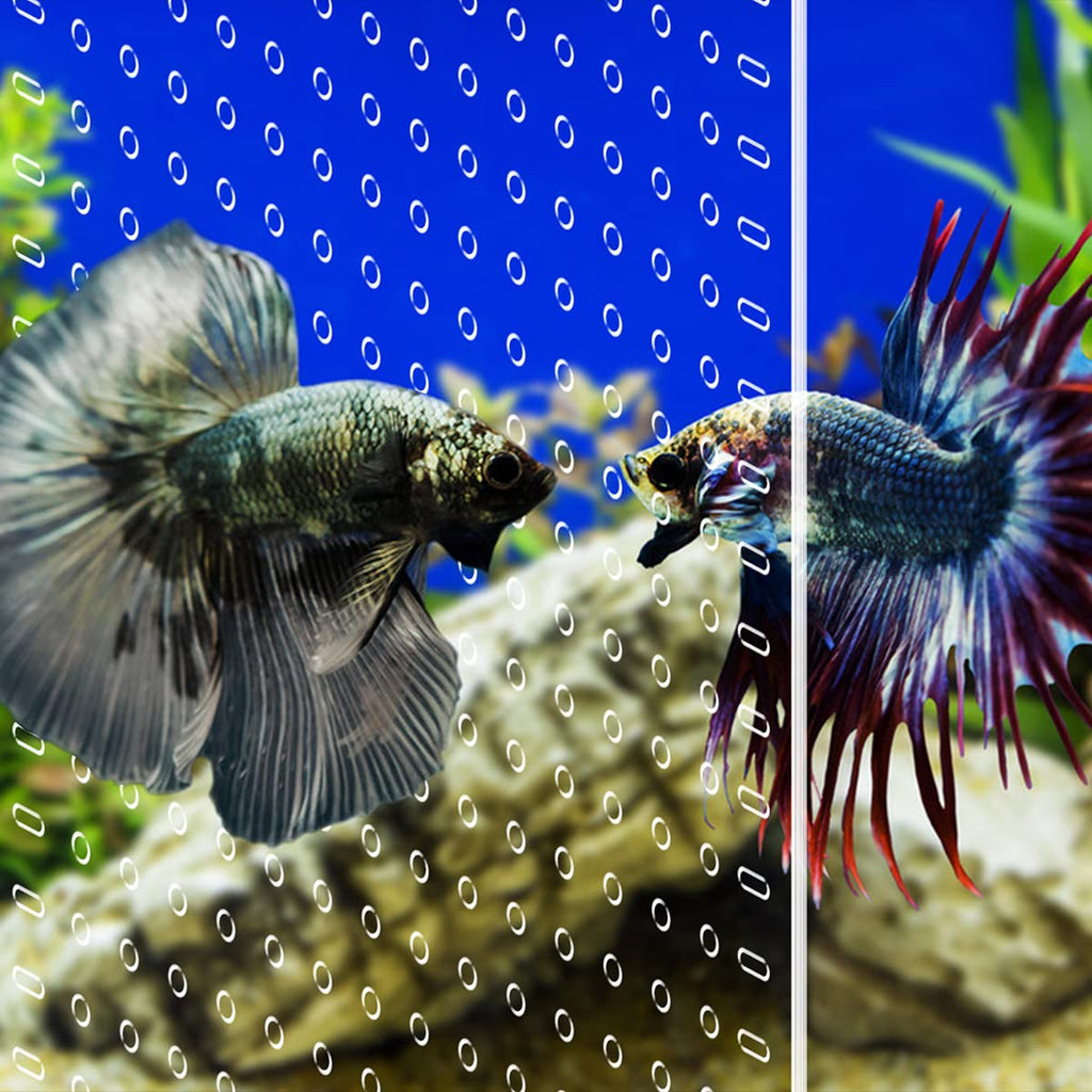 Clear Aquarium Divider with Suction Cups H9943