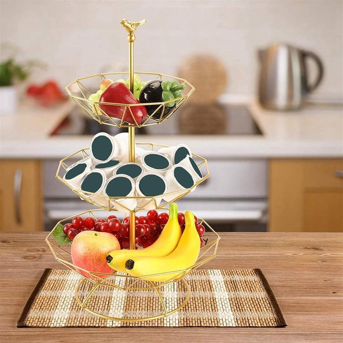 3 Tier Fruit Basket M46110