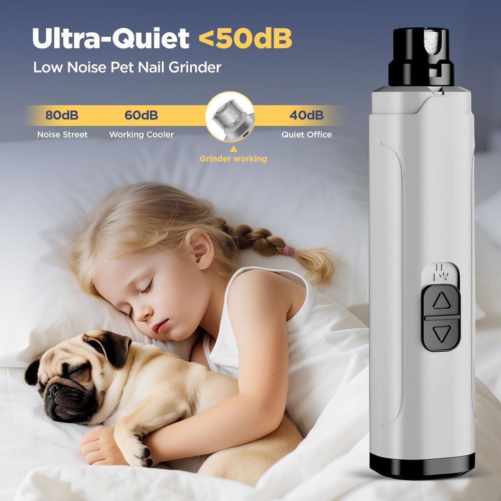 Electric Pet Nail Grinder with LED Lights U7291