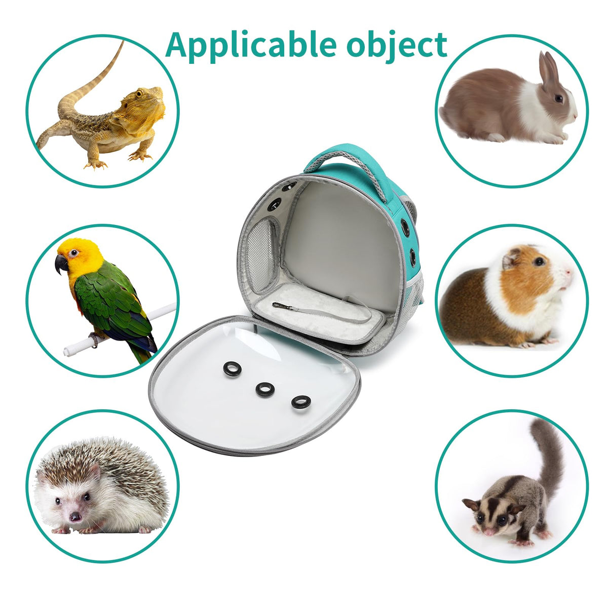 Portable Pet Backpack Carrier (Green) T99003