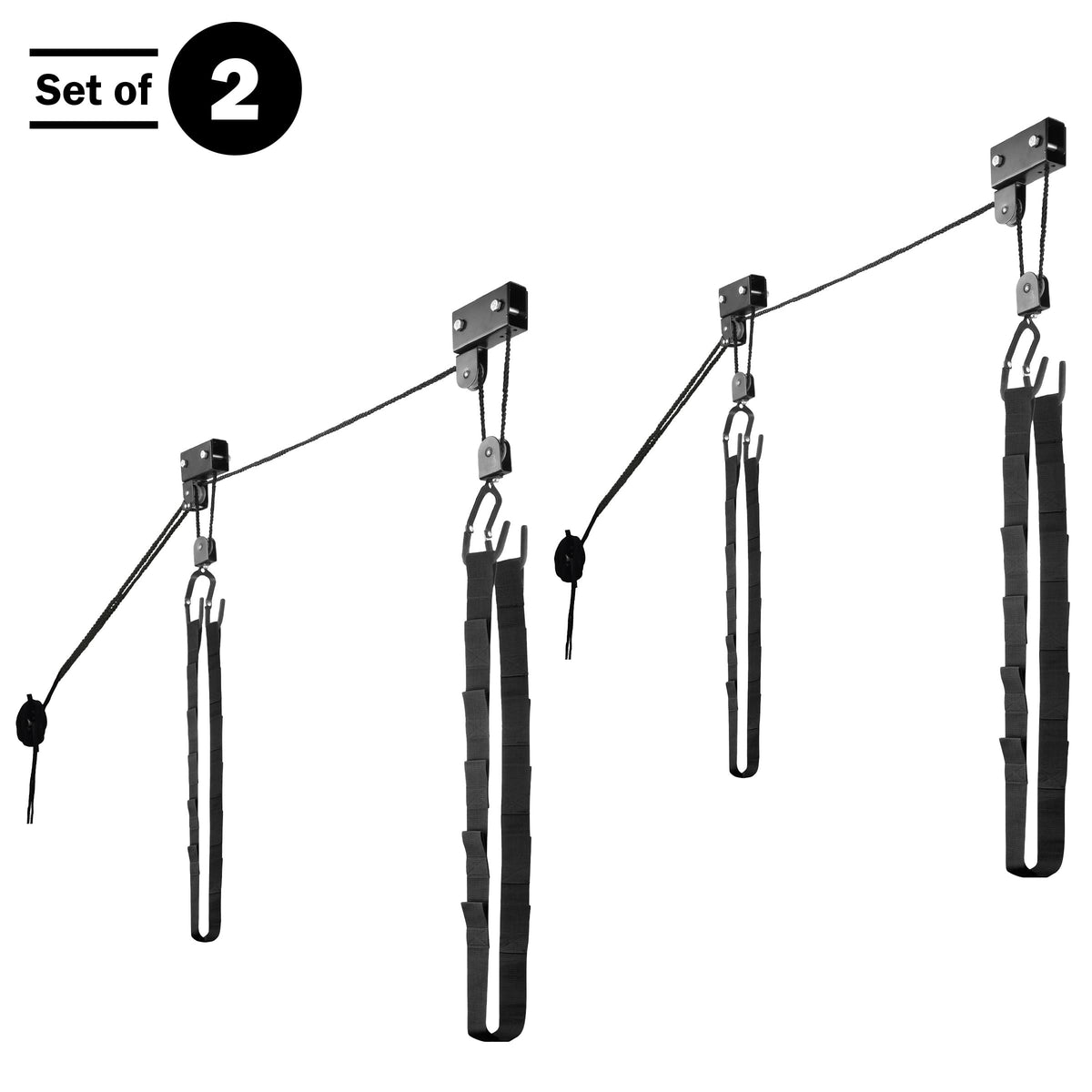 Kayak Hoist 2-Pack 125 lb Capacity Pulley System G7647