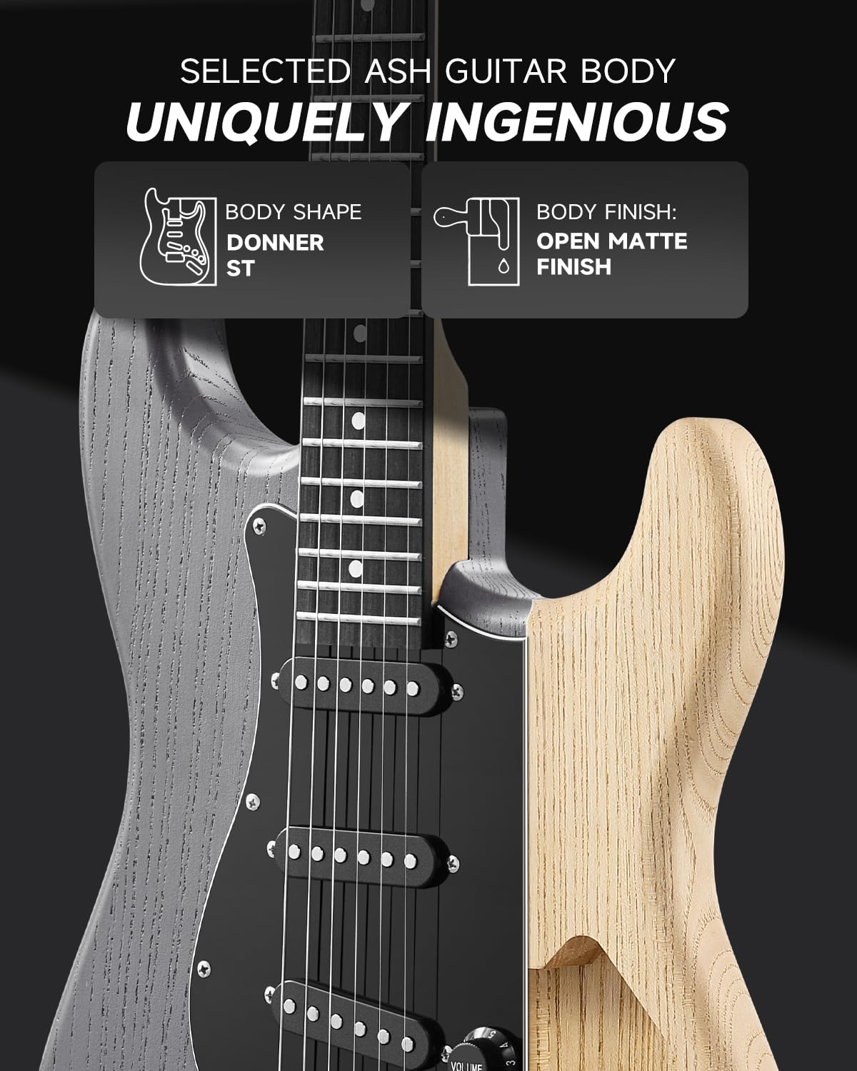 39” Electric Guitar Kit with Amp T298