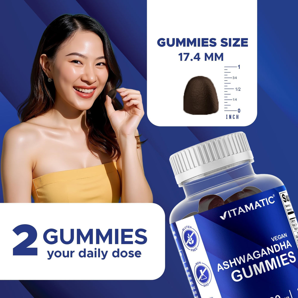 Ashwagandha Gummies 30:1 Extract M68446