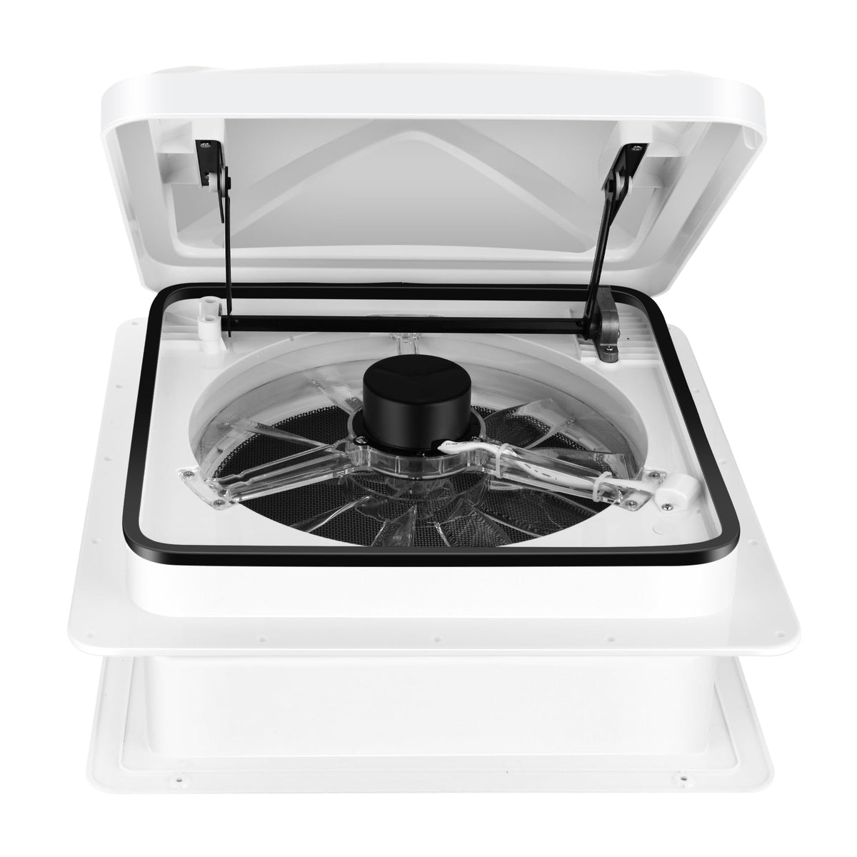 RV Roof Vent Fan 6-Speed-Reversible White K373703
