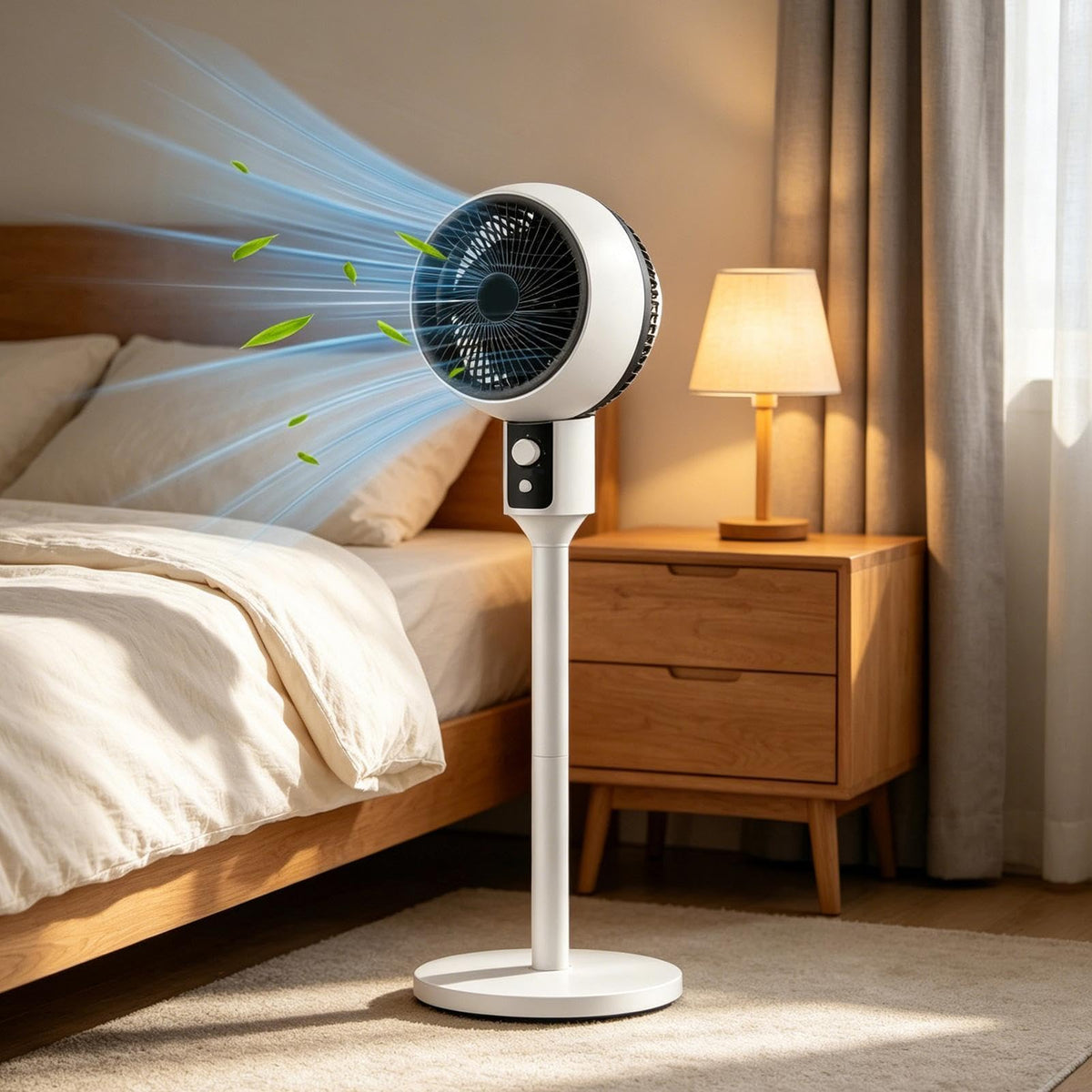 Adjustable Quiet Air Circulator Fan with 3 Speeds T996