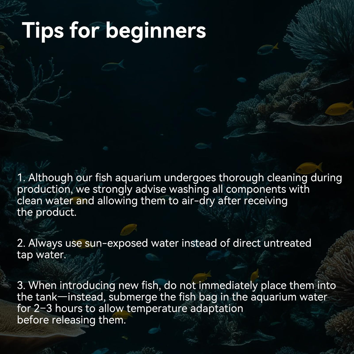 1.5 Gallon Aquarium Starter Kit with Filteration Lighting Z10775