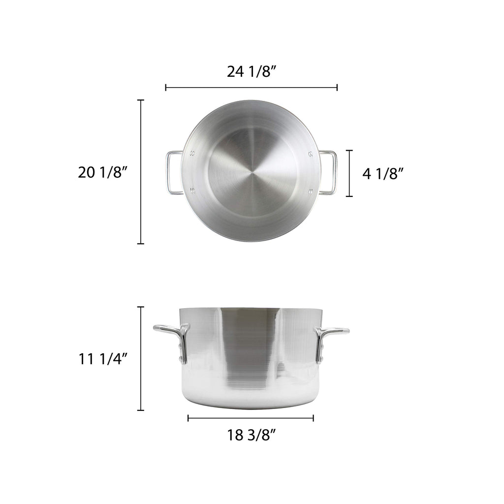 60 quart Aluminum Sauce Pot X142318