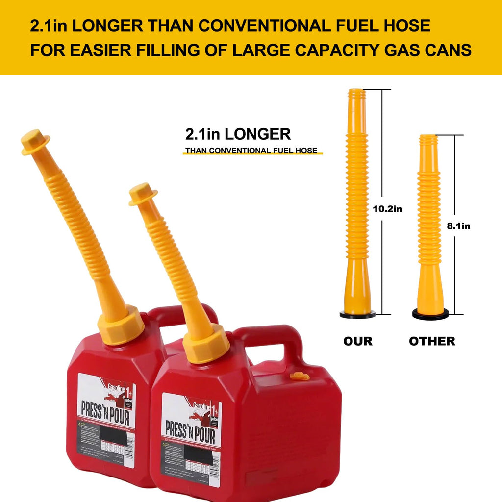Gas Can Spout Replacement Kits 3 Pack Yellow E447