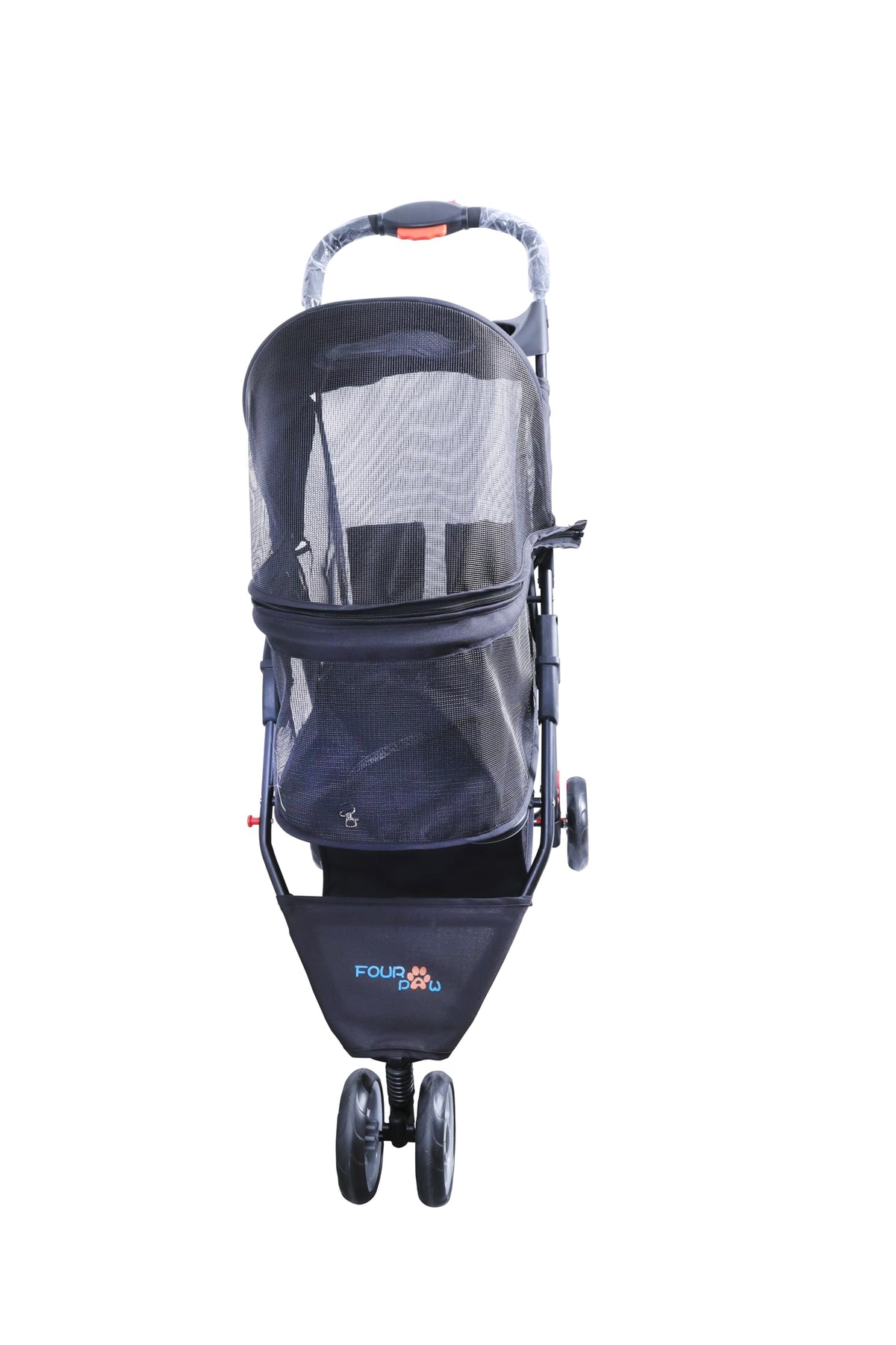 3 Wheels Pet Stroller with Storage Basket T145837