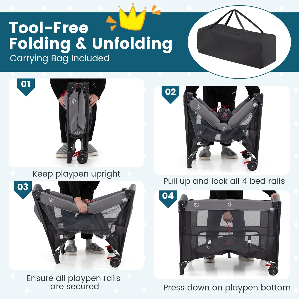 5-in-1 Pack and Play with Canopy L483