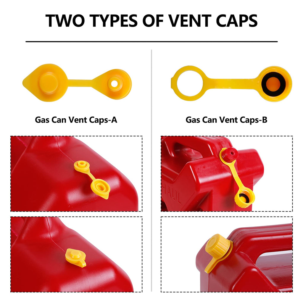 Gas Can Spout Replacement Kits 3 Pack Yellow E447