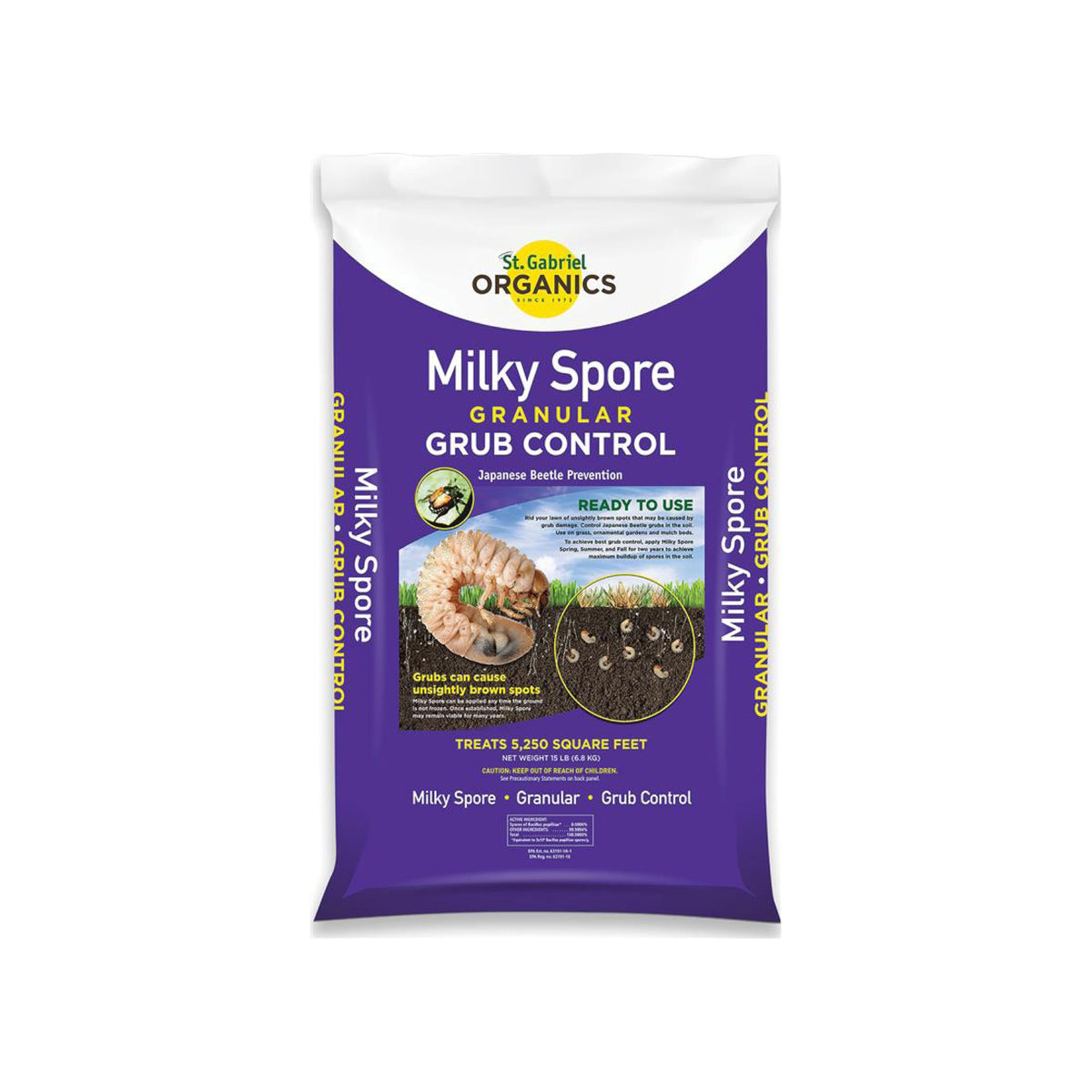 Milky Spore Granular Grub Control V1616