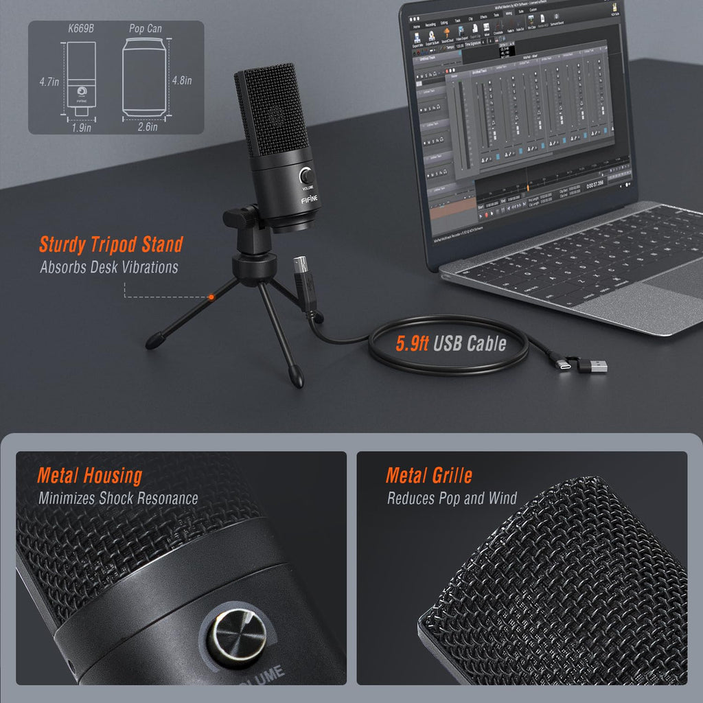 USB Condenser Recording Microphone N758949